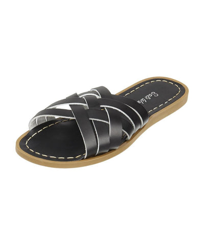 Salt-Water Sandals Retro Slide Black