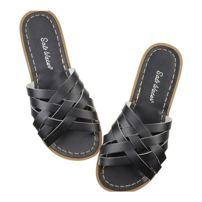 Salt - Water Sandals Retro Slide Black - Studio Play