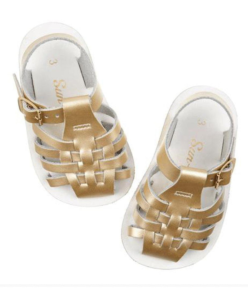 Salt-Water Sandals Toddler Sailor Gold
