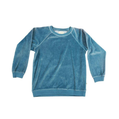 Selva Sauvage Basile Sweater Velvet / Blue Heaven - Studio Play