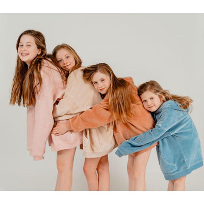 Selva Sauvage Basile Sweater Velvet / Blue Heaven - Studio Play