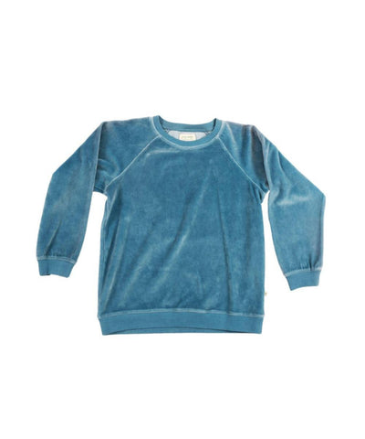Selva Sauvage Basile Sweater Velvet / Blue Heaven