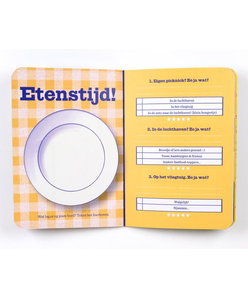 Statier VLIEGTUIG Reisboekje