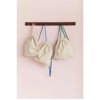 Sticky Lemon Drawstring Bag Glitter Grass Green - Studio Play