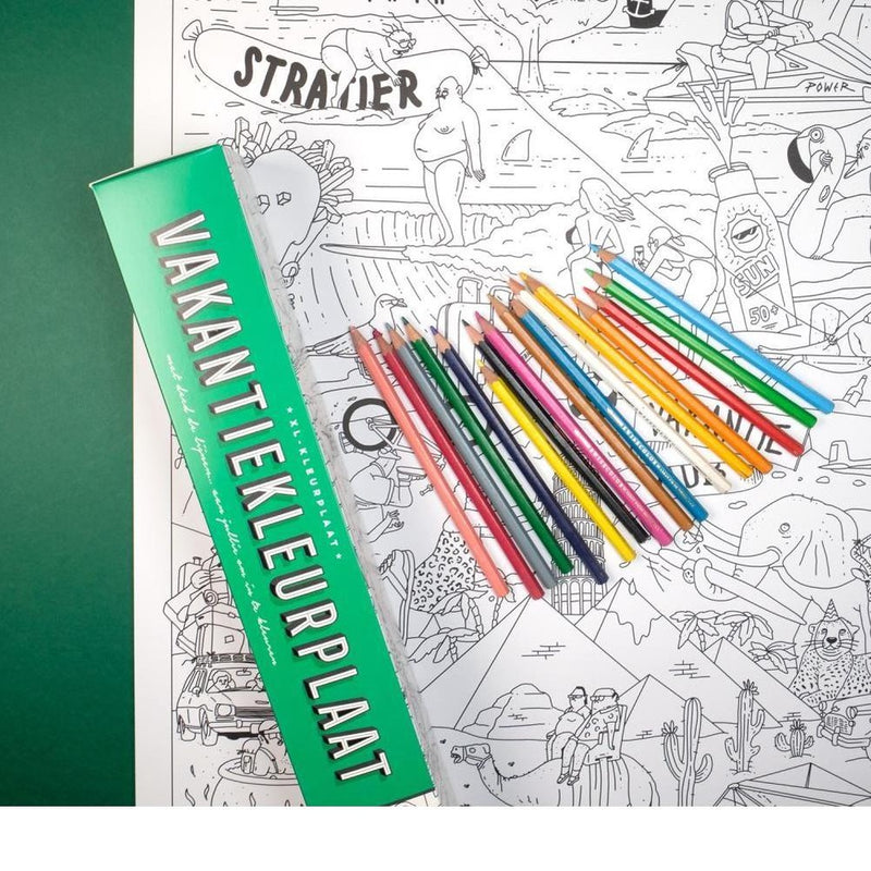 Stratier XL - Kleurplaat Poster - Studio Play