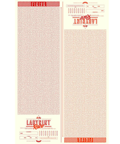Stratier XXL-Spelposter Labyrint