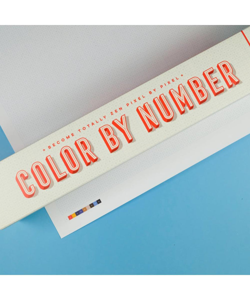 Stratier XXL-Spelposter Pixel Color By Number