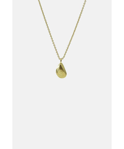 Studio MHL Halsketting Tiny Mussel Goud