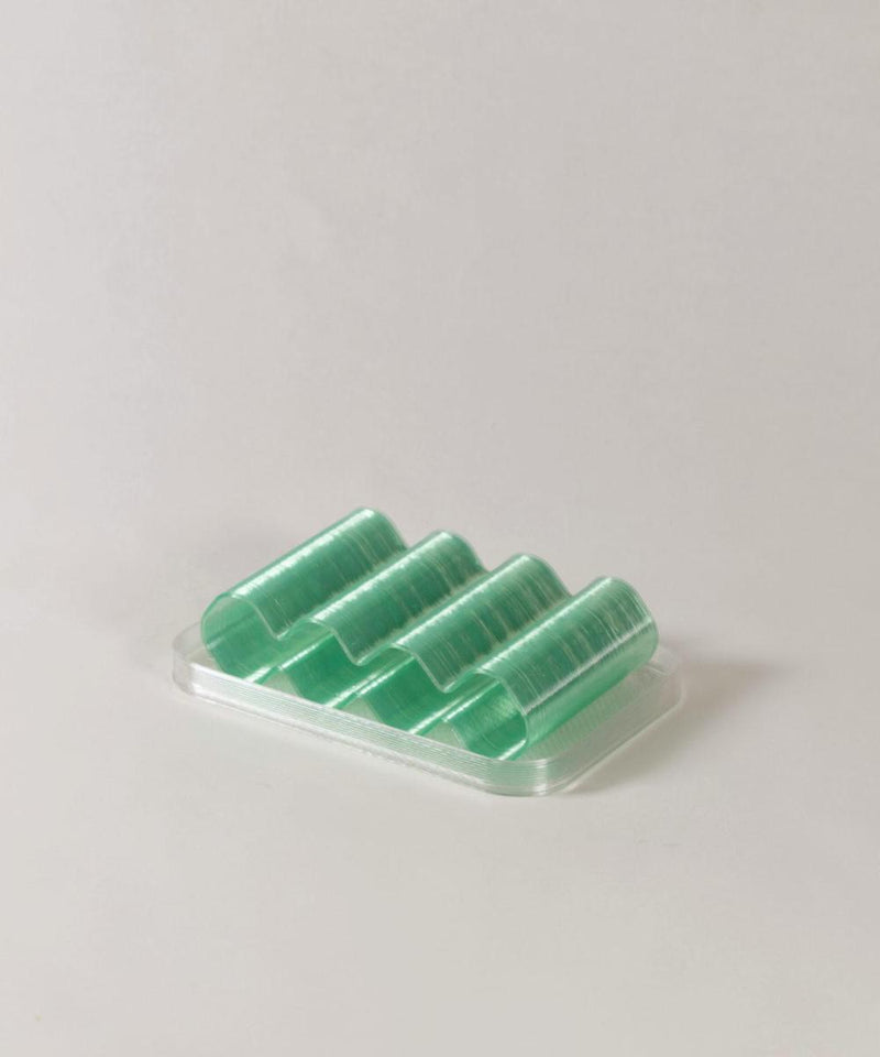 Studio Warren & Laetitia Alvaro Soap Dish Green Transparent