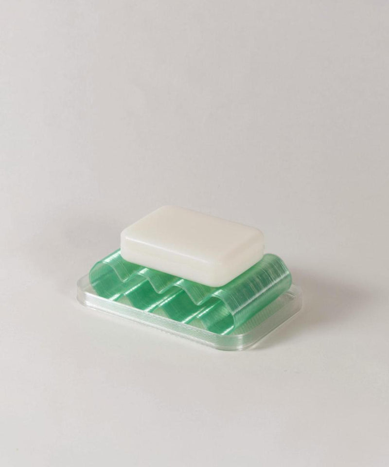 Studio Warren & Laetitia Alvaro Soap Dish Green Transparent