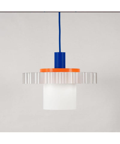 Studio Warren & Laetitia Lampe Gigi 1 Blue Cable