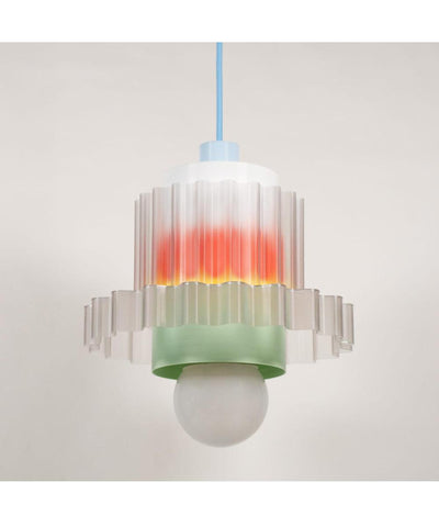 Studio Warren & Laetitia Lampe Gigi 5 Sky Blue Cable