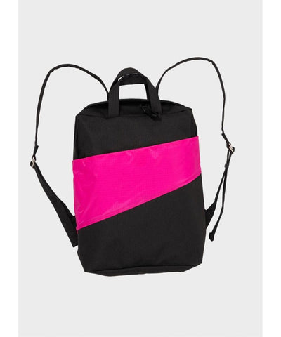 Susan Bijl The New Backpack Black & Pretty Pink