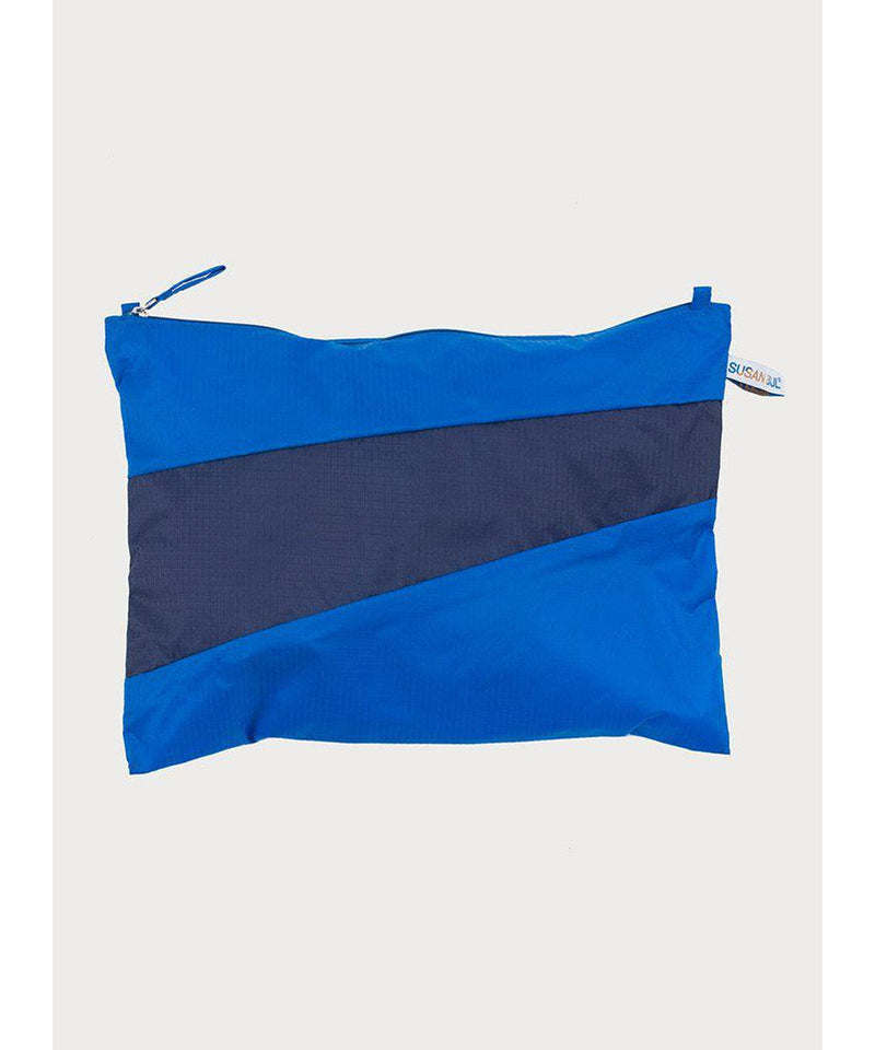 Susan Bijl The New Pouch Blue & Navy Large