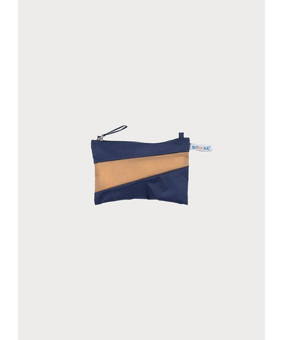 Susan Bijl The New Pouch Navy & Camel Small