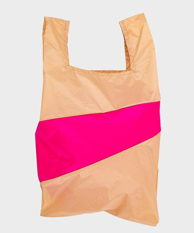 Susan Bijl The New Shopping Bag Peach & Pretty Pink Large