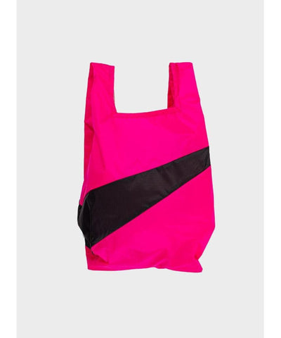 Susan Bijl The New Shopping Bag Pretty Pink & Black Medium
