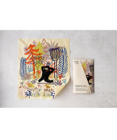 Toff & Zürpel Large Beeswax Wrap 'Radunkel' Charity Edition