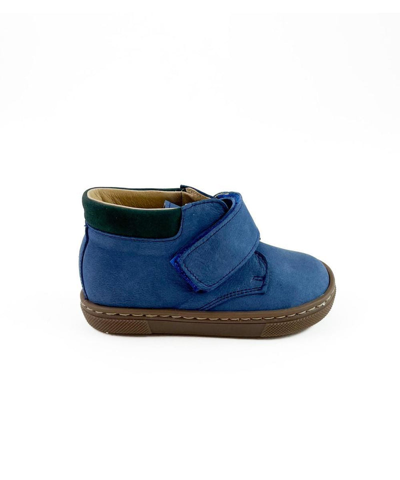 Tricati Velcro Dark Blue Nubuck By Rewind