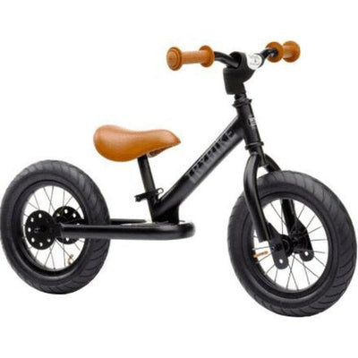 Trybike Vintage Loopfiets - Steel Retro Zwart (ONLY IN STORE)