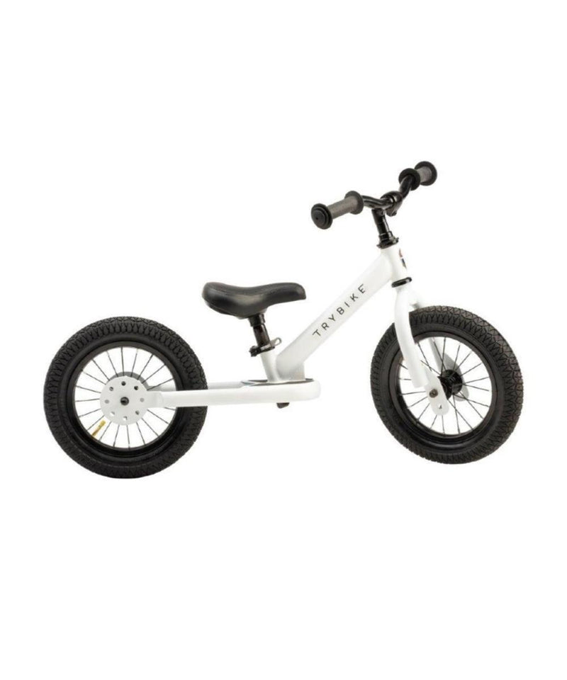 Trybike Vintage Loopfiets- Steel White/black