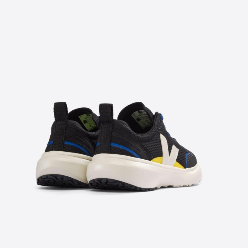 Veja BABY Small Canary Alveomesh Black Pierre - Studio Play