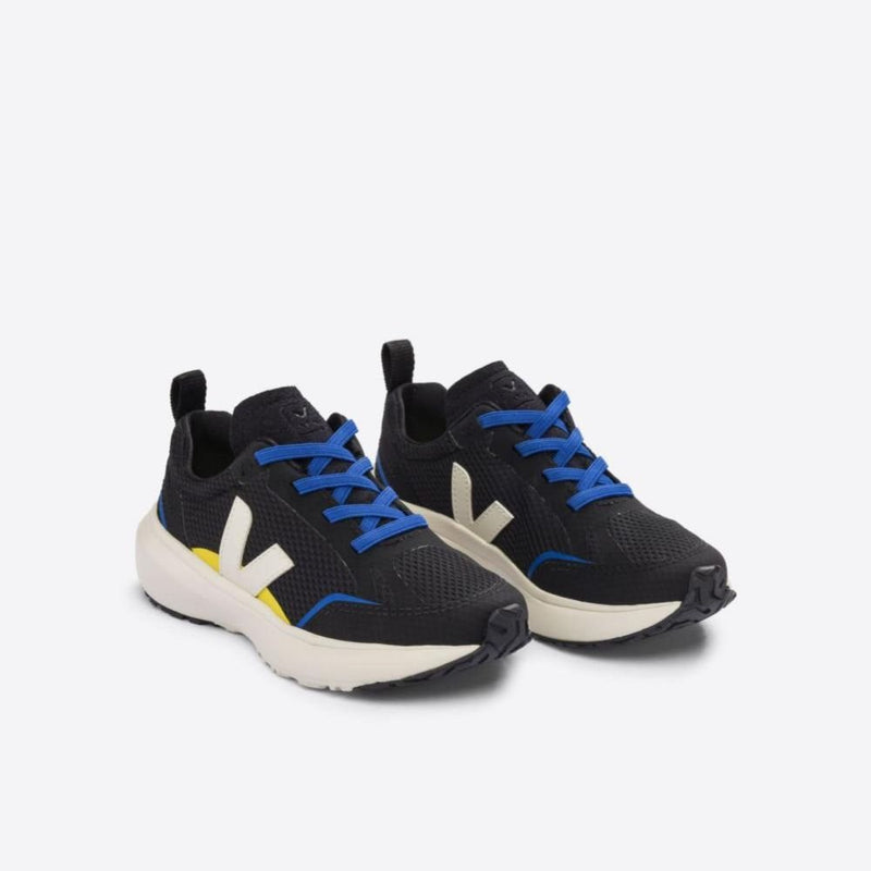 Veja BABY Small Canary Alveomesh Black Pierre - Studio Play