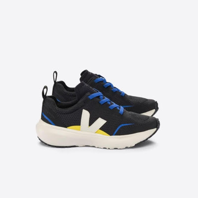 Veja BABY Small Canary Alveomesh Black Pierre - Studio Play