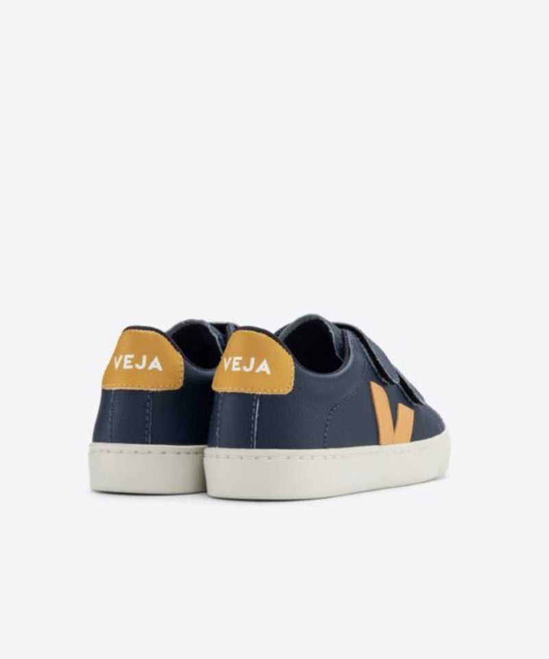 Veja Esplar Velcro Leather Nautico Moutarde