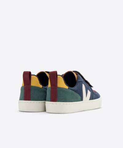 Veja V-10 Mid Velcro Suède Multico Nautico Cyprus