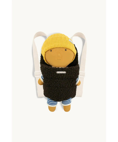 We Are Gommu Baby Carrier Brown Sherpa