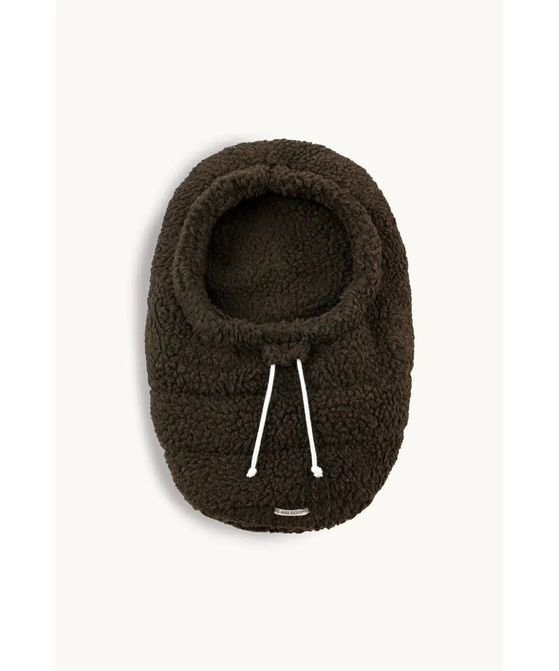 We Are Gommu Baby Footmuff Brown Sherpa